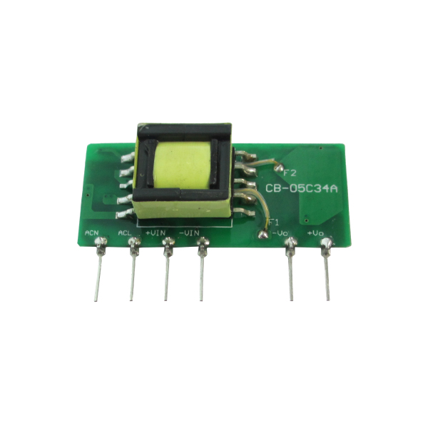 5瓦3KVAC隔离电压单输出交流对直流电源转换器(开放式)
