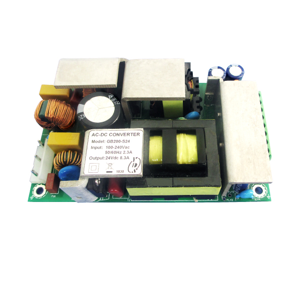 200瓦3KVAC隔离电压单输出交流对直流电源转换器(开放式)