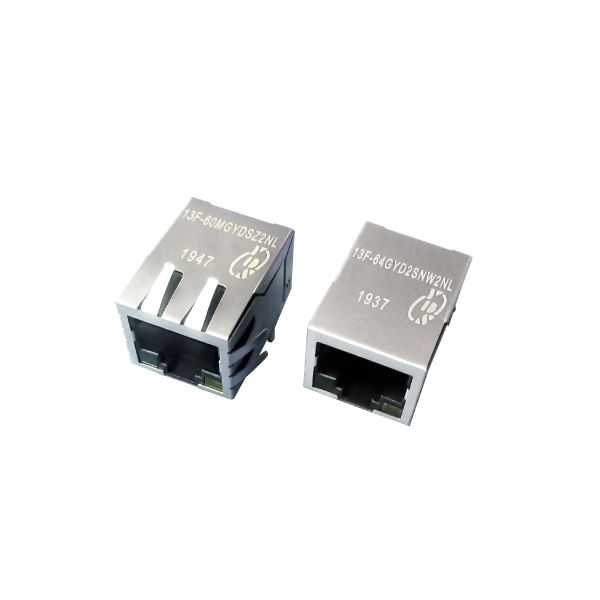 單埠10/100 base-T RJ45变压器模组