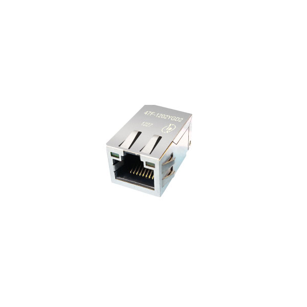 單埠10/100/1000 base-T RJ45变压器模组