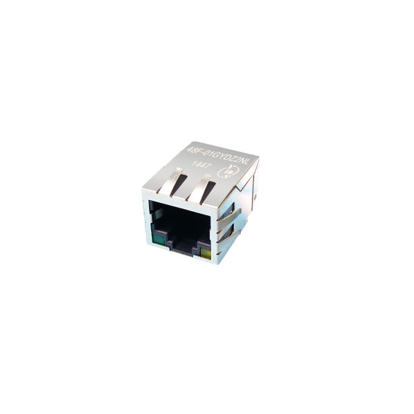 單埠100/1000 base-T RJ45变压器模组