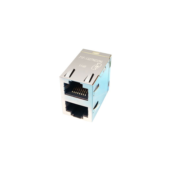 2埠10/100/1000 base-T RJ45变压器模组