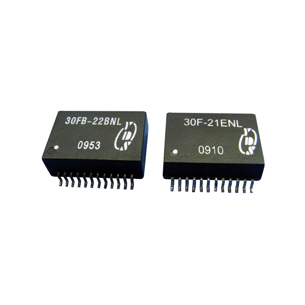 10/100/1000 base-T 24PIN SOIC网路滤波器(30FB-2X)