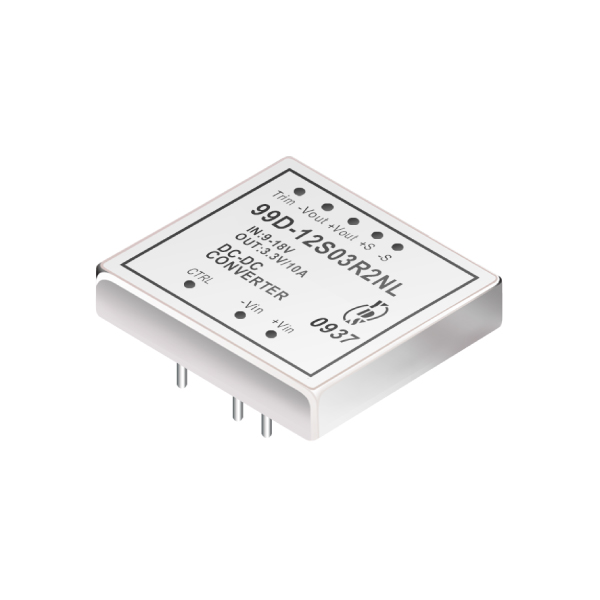 40瓦1.5KV隔离电压2:1宽输入DIP 直流对直流电源转换器(99D-R2)